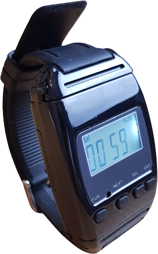 BellMe B-650 Wristwatch shown at an angle